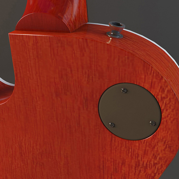 3d model guitar gibson les paul - Gibson Les Paul by mifody